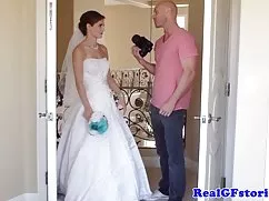 Cheerful men fuck a colleague on his birthday